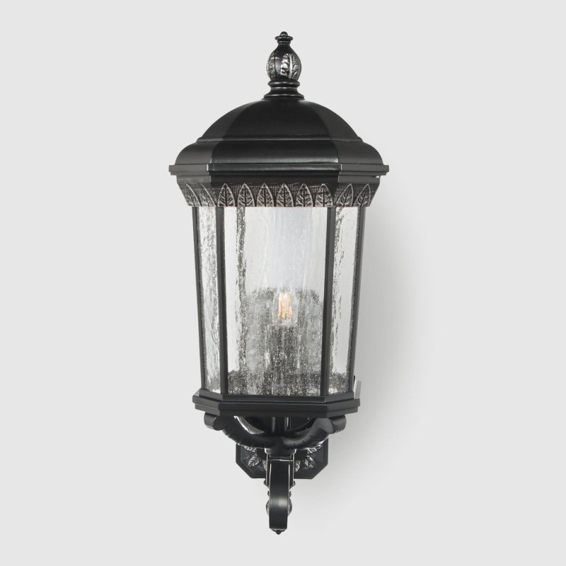 Садовый настенный светильник WENTAI чёрный (DH-1881LA/125/)