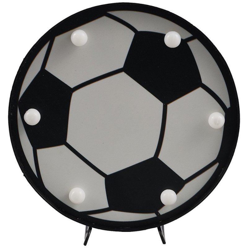 Светильник LED Футбольный мяч (пластик) (16 см) (12-06818-K3)