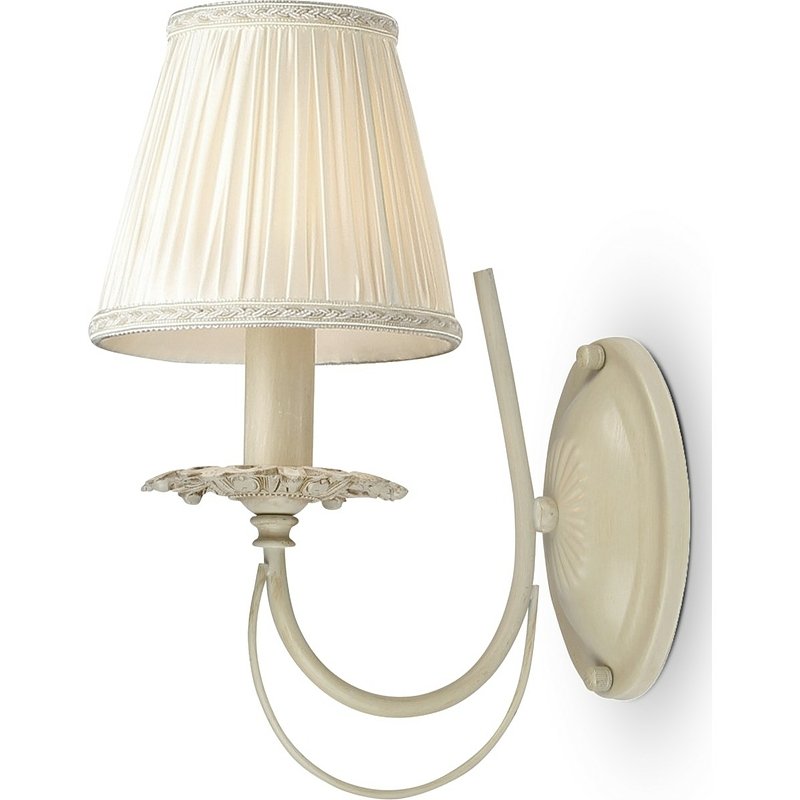 Настенный светильник Maytoni Elegant Olivia ARM326-01-W Кремовый Слоновая кость