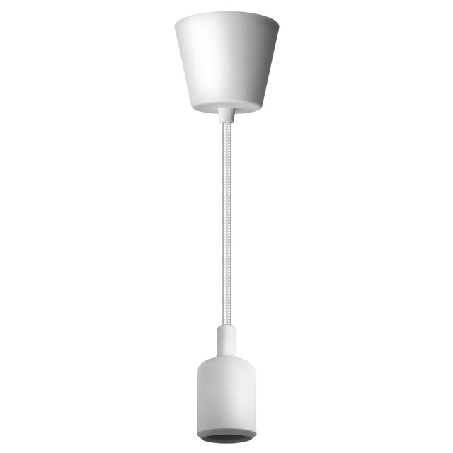 светильник подвесной Navigator 61 522 NIL-SF02-001-E27 60Вт 1м пластик белый