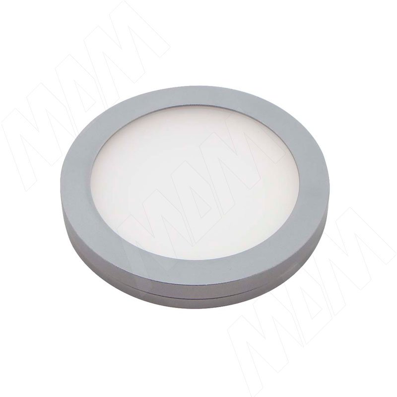 VEGA Светодиодный светильник точечный, круглый, графит, 12V, нейтральный белый 4500К, 2,2W (VE12-RNO-GR-NW2)
