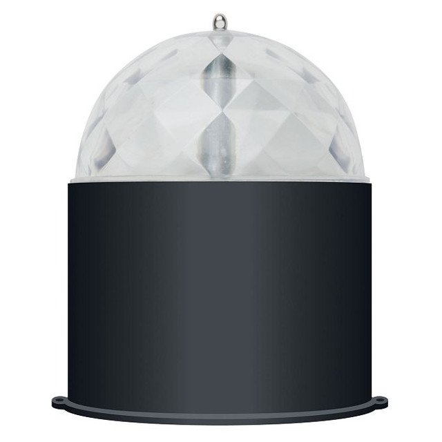светильник-проектор светодиодный VOLPE Disco 3Вт RGB черный