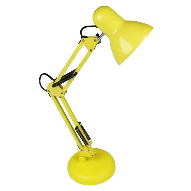 лампа настольная UNIEL TLI-221 60Вт E27 желтый