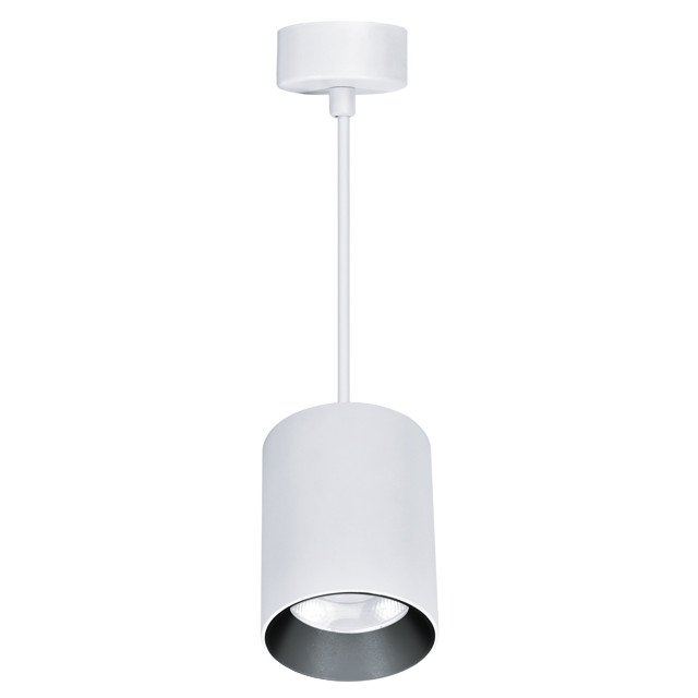 светильник подвесной RITTER Arton LED 12Вт 960Лм 4200К цилиндр алюминий белый