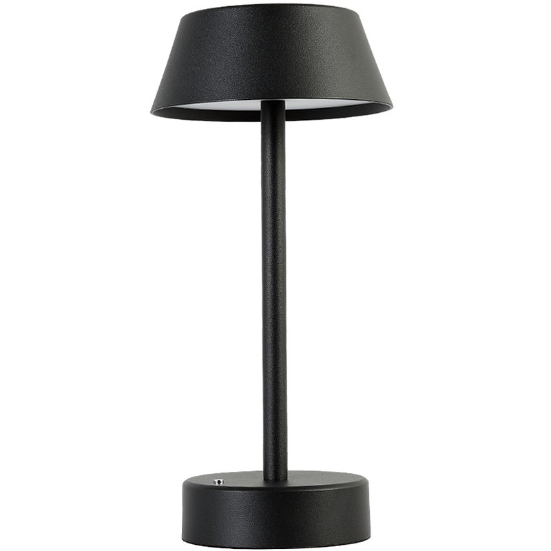 Настольная лампа Crystal Lux Santa LG1 Black Черная