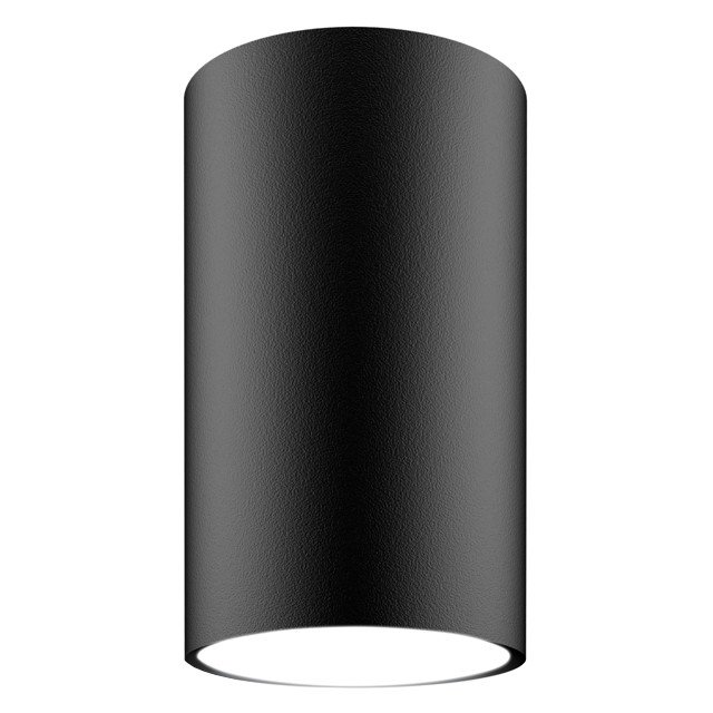 светильник накладной RITTER Arton GU10 цилиндр алюминий черный