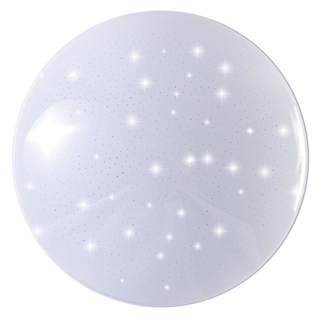 светильник светодиодный TANGO Звездное небо 28Вт пластик круглый белый