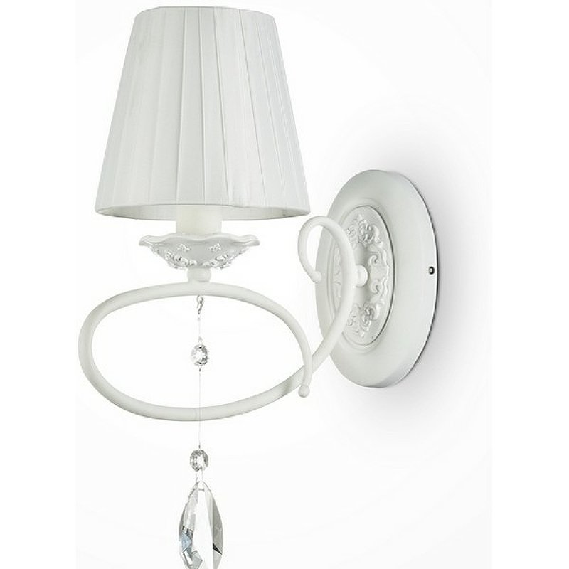 Настенный светильник Maytoni Elegant Passarinho ARM001-01-W Белый Белый жемчужный