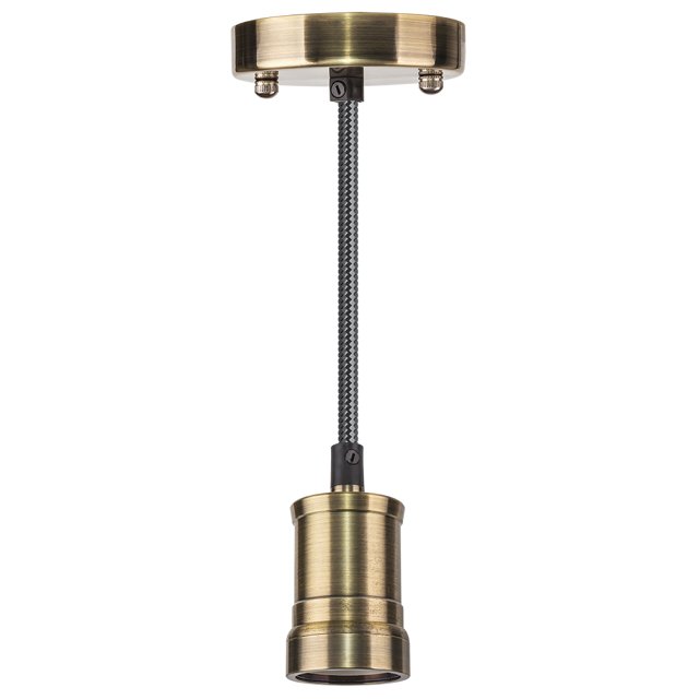 светильник подвесной NAVIGATOR Винтаж 60Вт 1,5м металлический черненая бронза